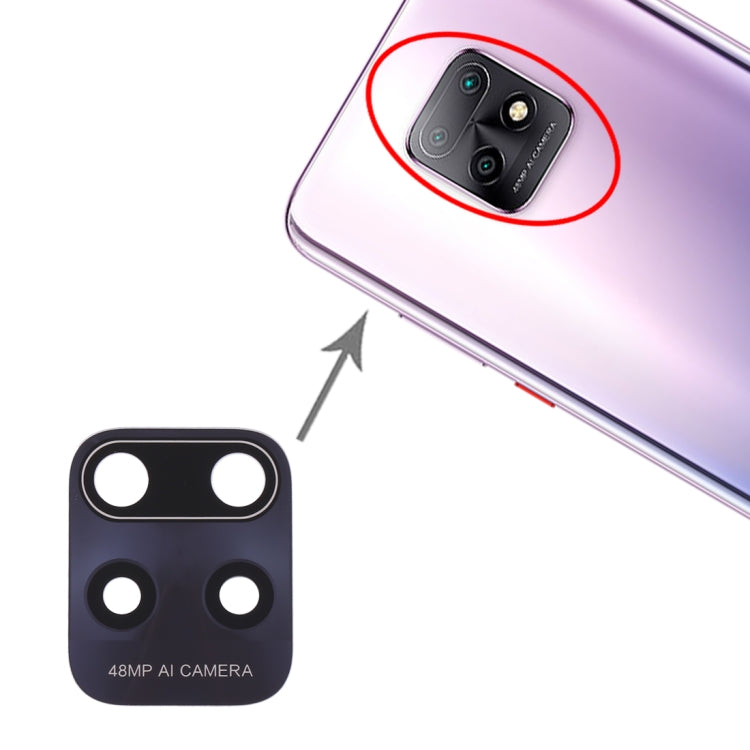 Lentille de caméra arrière 10 pièces pour Xiaomi Redmi 10X 5G
