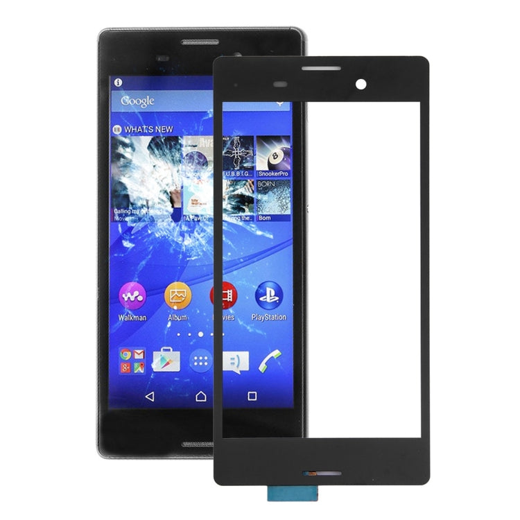 Écran tactile pour Sony Xperia M4 Aqua (Noir)