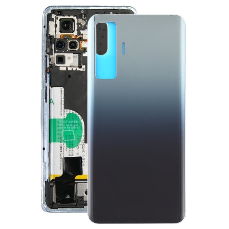 Back Battery Cover For Vivo X50 (Black)