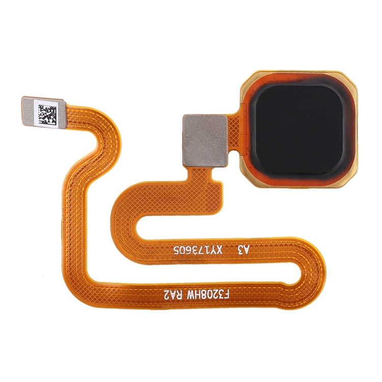 Câble flexible du capteur d'empreintes digitales pour Vivo X20 Plus / X20 (noir)