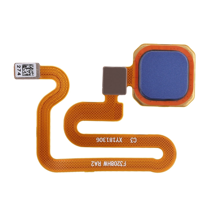 Câble flexible du capteur d'empreintes digitales pour vivo X20 Plus / X20 (Bleu)