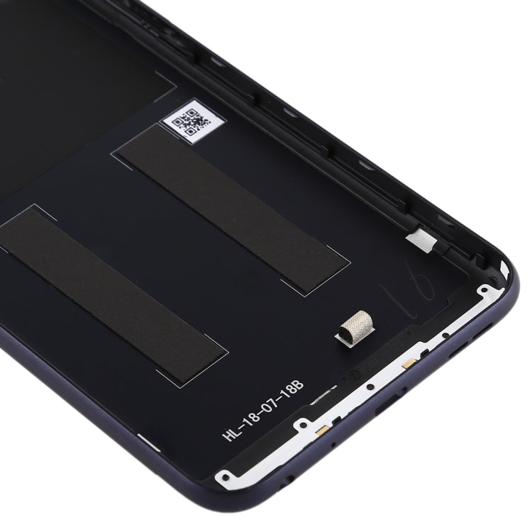 Coque arrière de batterie avec objectif d'appareil photo et touches latérales pour Asus Zenfone Max Pro (M1) / ZB602K (Noir)