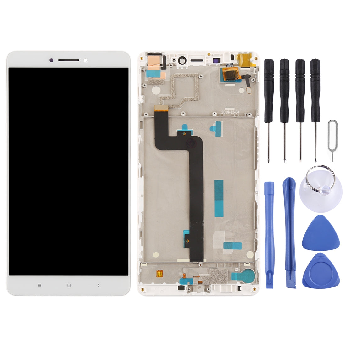 Ecran Complet TFT + Tactile + Châssis Xiaomi Mi Max Blanc