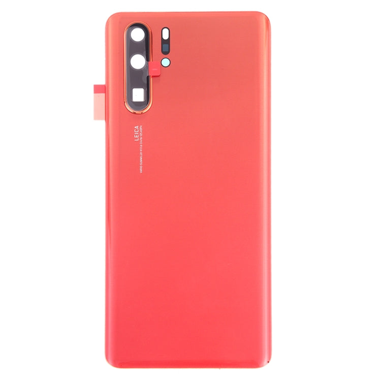 Tapa Trasera Original Para Batería con Lente de Cámara Para Huawei P30 Pro (Naranja)