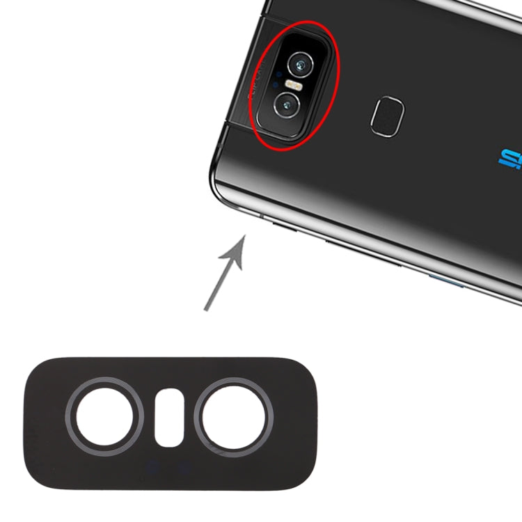 Rear Camera Lens For Asus Zenfone 6 ZS630KL l01WD
