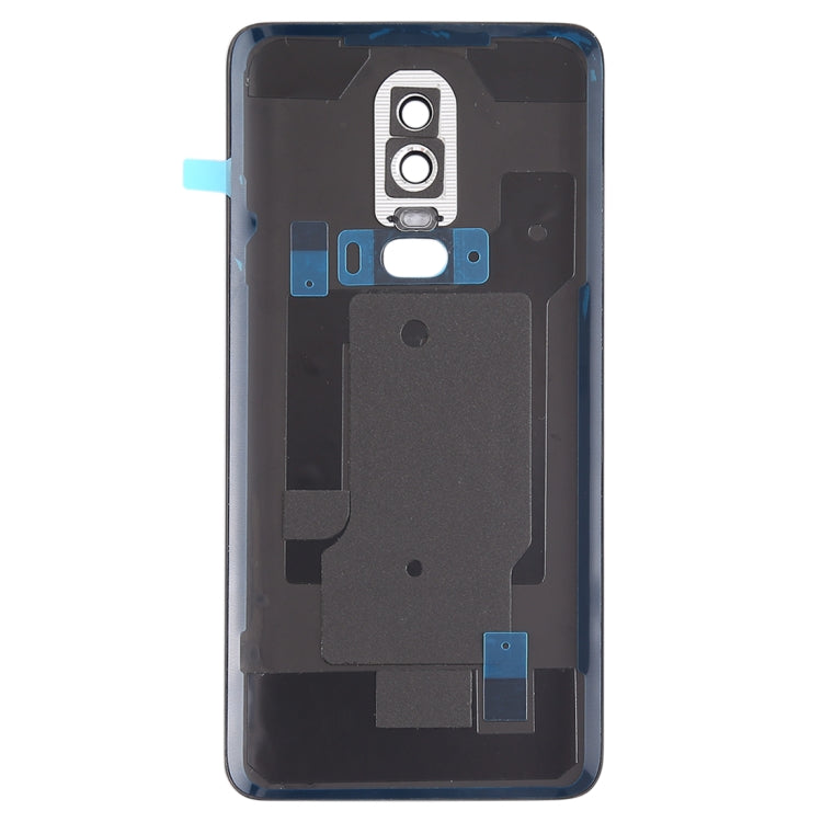 Smooth Surface Battery Back Cover For OnePlus 6 (Black)