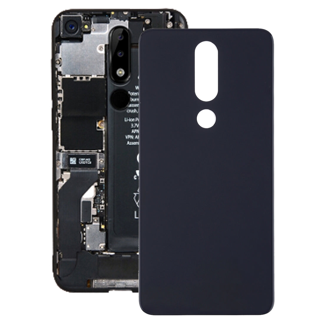 Battery Cover Back Cover Nokia 5.1 Plus X5 Blue