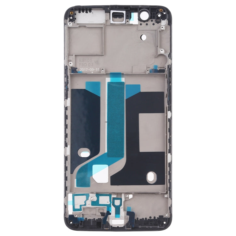 Placa de Bisel de Marco LCD de Carcasa Frontal Para OnePlus 5 (Negro)