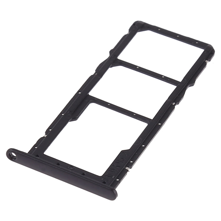 SIM Card Tray + SIM Card Tray + Micro SD Card for Huawei Honor Play 8A (Black)