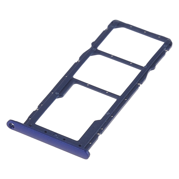 SIM Card Tray + SIM Card Tray + Micro SD Card for Huawei Honor Play 8A (Blue)