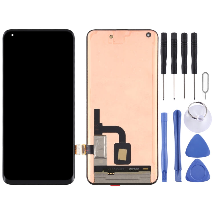 Original Amoled Material LCD Screen and Digitizer Full Assembly for Xiaomi MI 10 / MI 10 Pro (S Version)