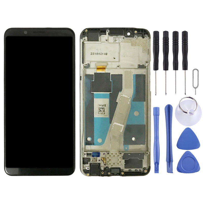 Pantalla Completa LCD + Tactil + Marco Oppo A83 Negro