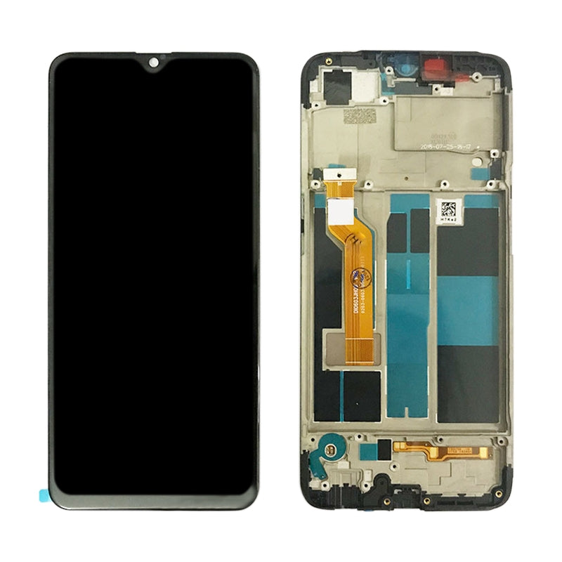 Pantalla Completa LCD + Tactil + Marco Oppo A7X F9 Negro