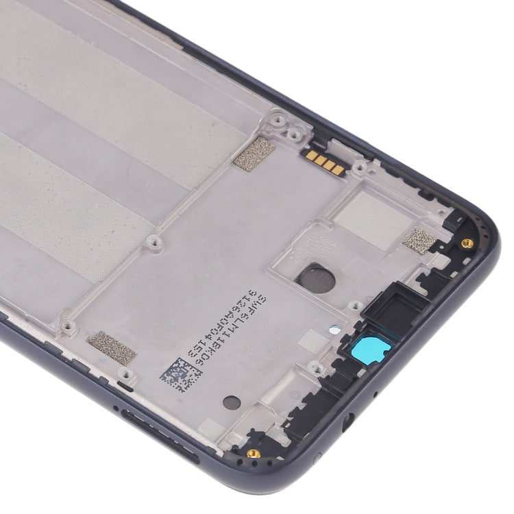 Middle Frame Bezel Plate with Side Keys for Xiaomi Redmi 7 (Black)
