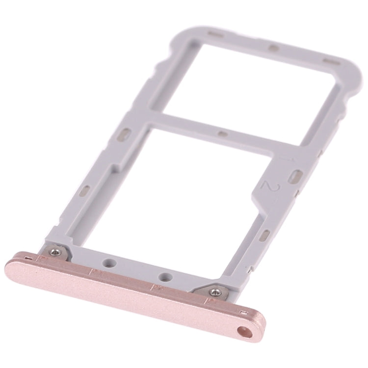 SIM Card Tray + SIM Card Tray / Micro SD Card Tray for Asus Zenfone Live ZB501KL (Gold)