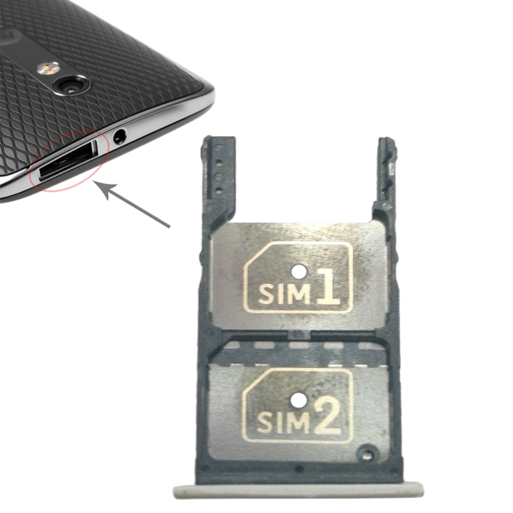 2 Bandeja Para Tarjeta SIM + Bandeja Para Tarjeta Micro SD Para Motorola Moto X Play / XT1565