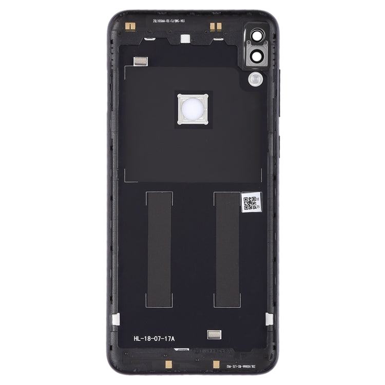 Carcasa Trasera con Lente de Cámara y Teclas Laterales Para Asus Zenfone Max Pro (M1) / ZB601KL (Negro)