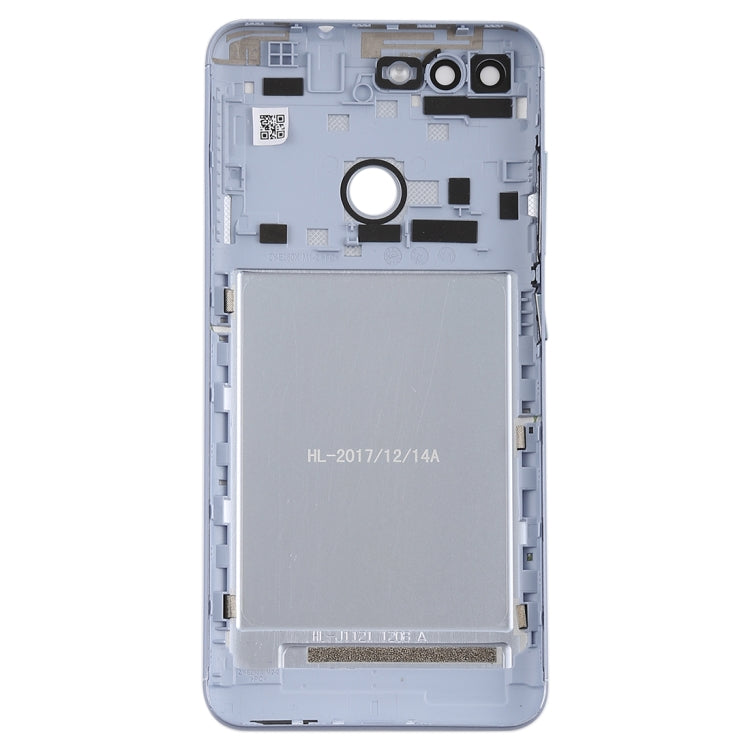 Coque arrière avec objectif d'appareil photo et touches latérales pour Asus Zenfone Max Plus (M1) / ZB570TL (Gris)