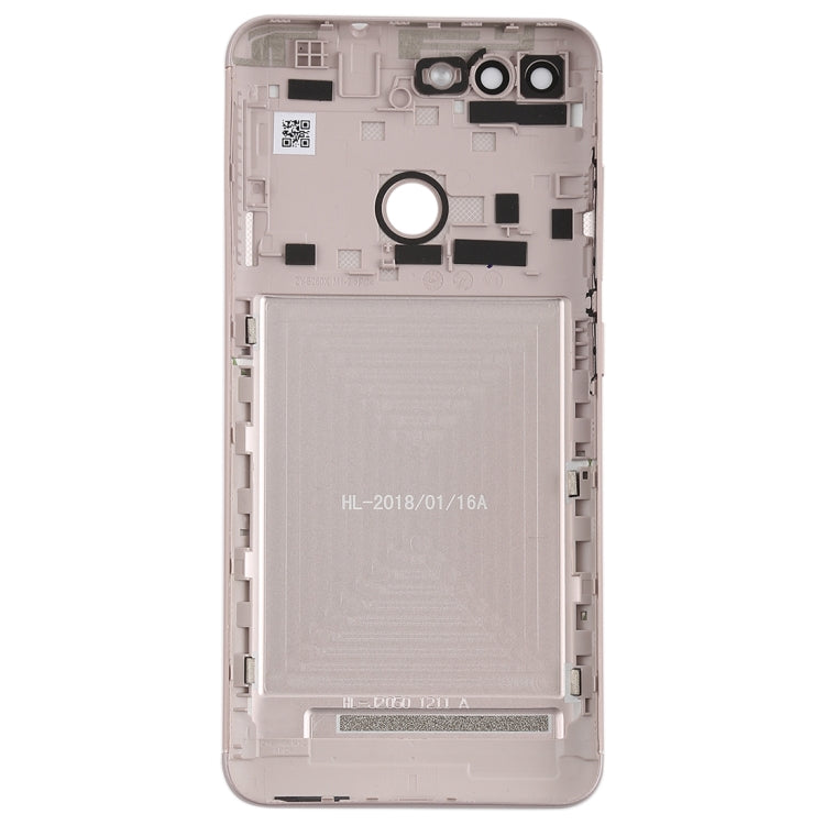 Back Housing with Camera Lens and Side Keys for Asus Zenfone Max Plus (M1) / ZB570TL (Gold)