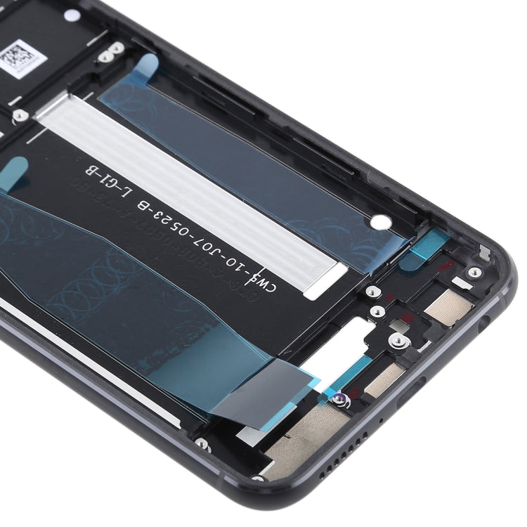 Cadre LCD du boîtier avant pour Asus Zenfone 5 ZE620KL (Noir)