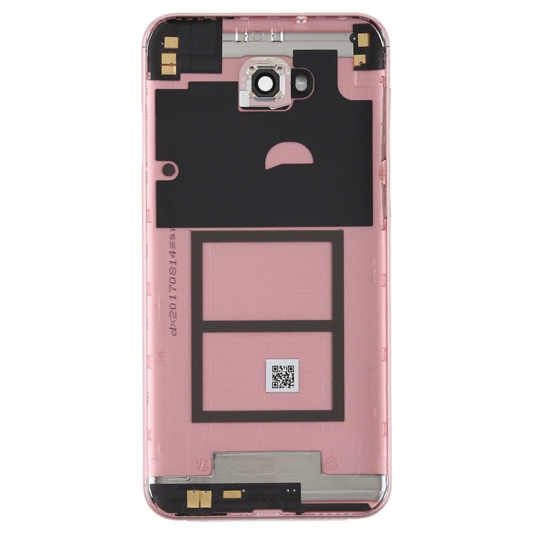 Carcasa Trasera con Teclas Laterales y Lente de Cámara Para Asus Zenfone 4 Selfie ZD553KL (Oro Rosa)