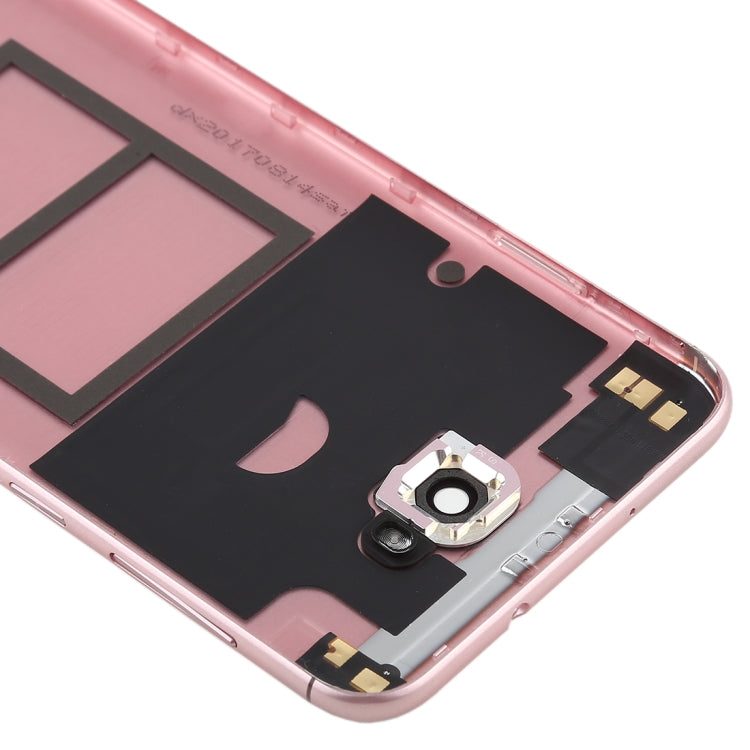 Carcasa Trasera con Teclas Laterales y Lente de Cámara Para Asus Zenfone 4 Selfie ZD553KL (Oro Rosa)