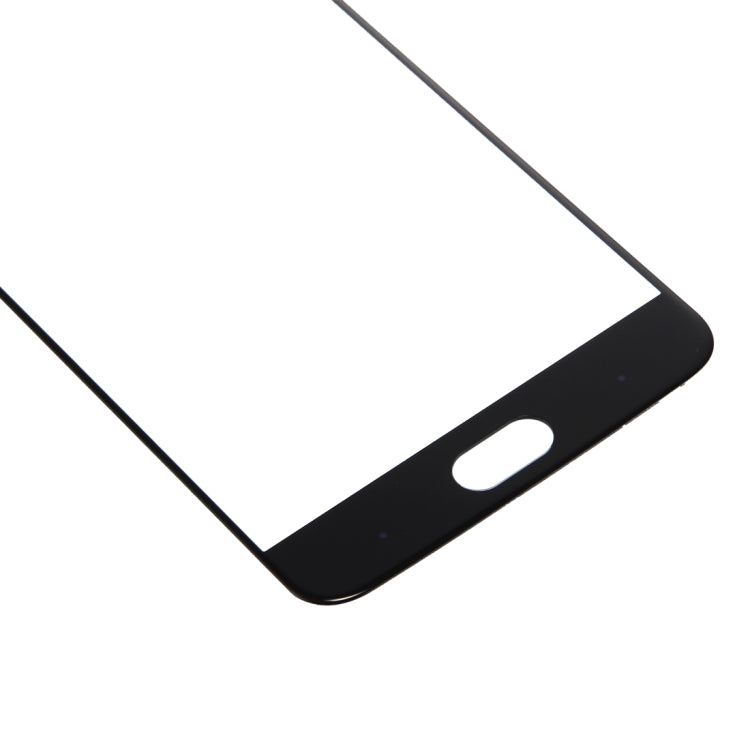 Lentille en verre extérieure de l'écran avant OnePlus 5 (noir)