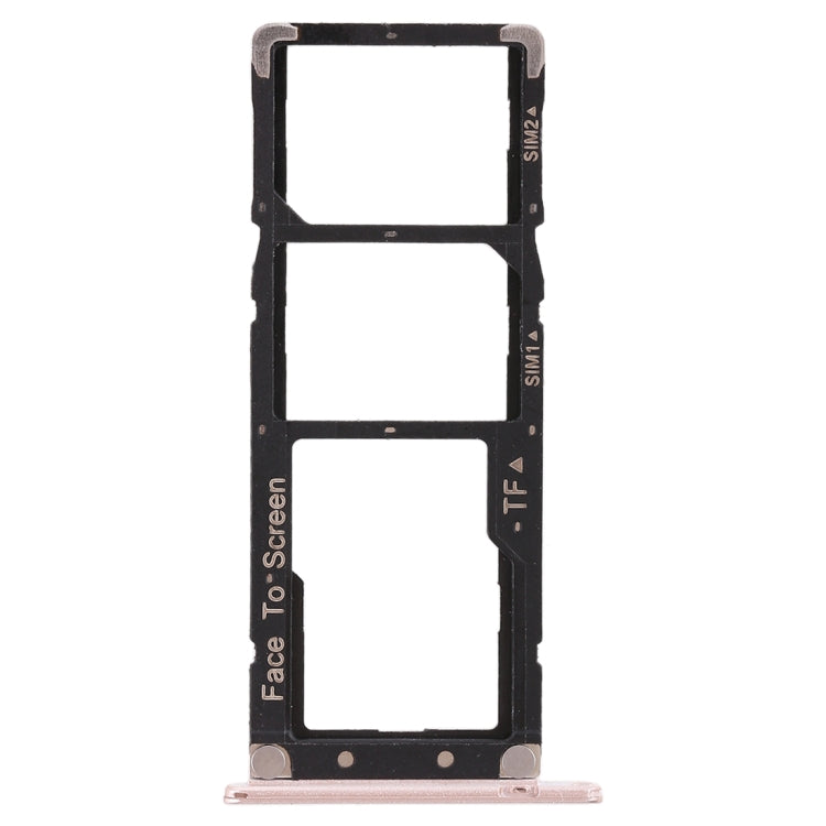 2 Bandeja de Tarjeta SIM + Bandeja de Tarjeta Micro SD Para Asus Zenfone 4 Max ZC520KL (Dorado)
