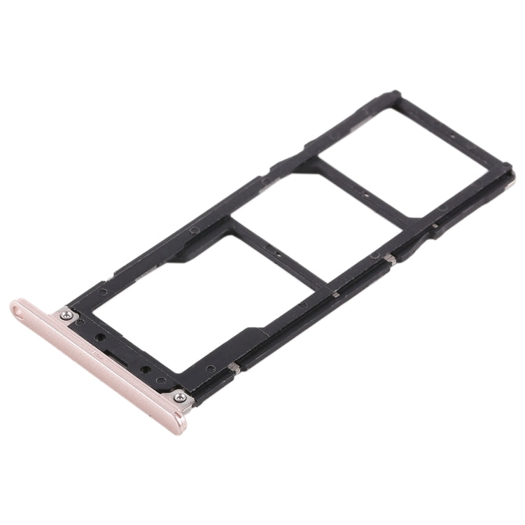 2 Tiroir Carte SIM + Tiroir Carte Micro SD pour Asus Zenfone 4 Max ZC520KL (Or)
