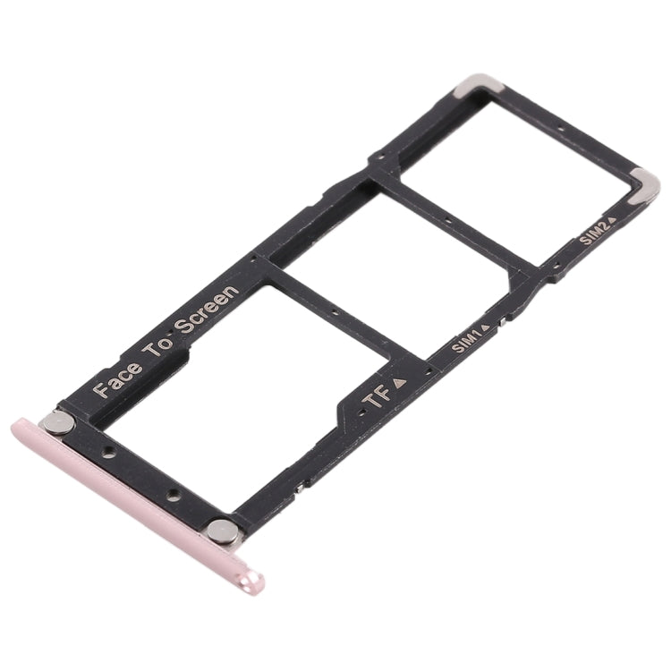 2 SIM-Kartenfach + Micro-SD-Kartenfach für Asus Zenfone 4 Max ZC554KL (Roségold)