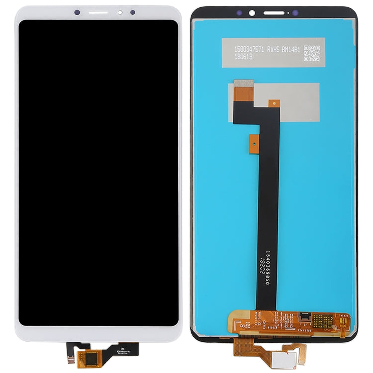 Complete LCD Screen and Digitizer Assembly for Xiaomi MI Max 3 (White)