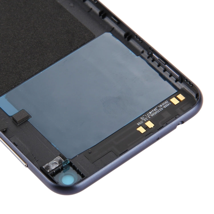 Cache arrière de batterie pour Asus Zenfone Live / ZB501KL (Bleu Marine)