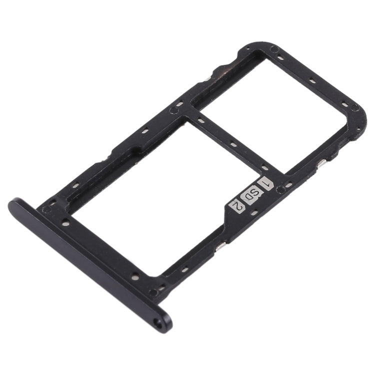 SIM Card Tray + SIM Card Tray / Micro SD Card Tray for Asus Zenfone 5 ZE620KL (Black)