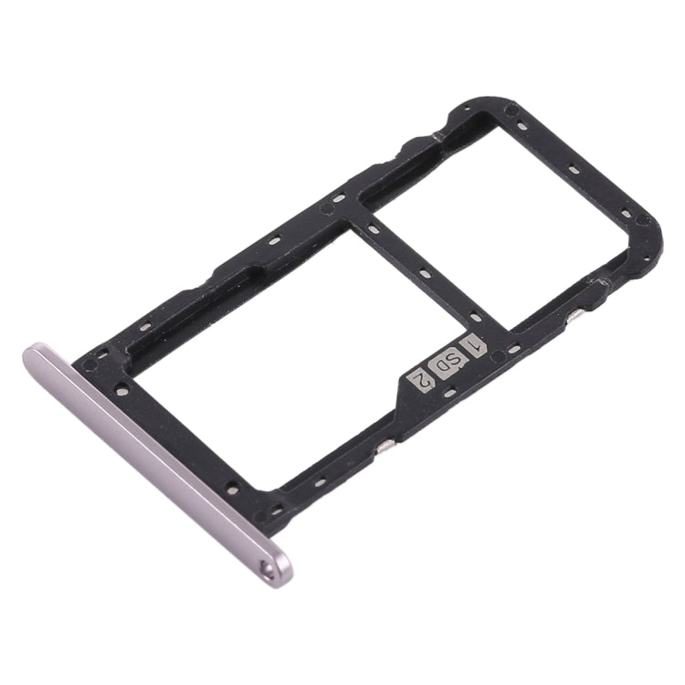 SIM Card Tray + SIM Card Tray / Micro SD Card Tray for Asus Zenfone 5 ZE620KL (Silver)