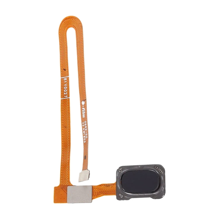 Cable Flex de Sensor de Huellas Dactilares Para OnePlus 6 (Negro azabache)