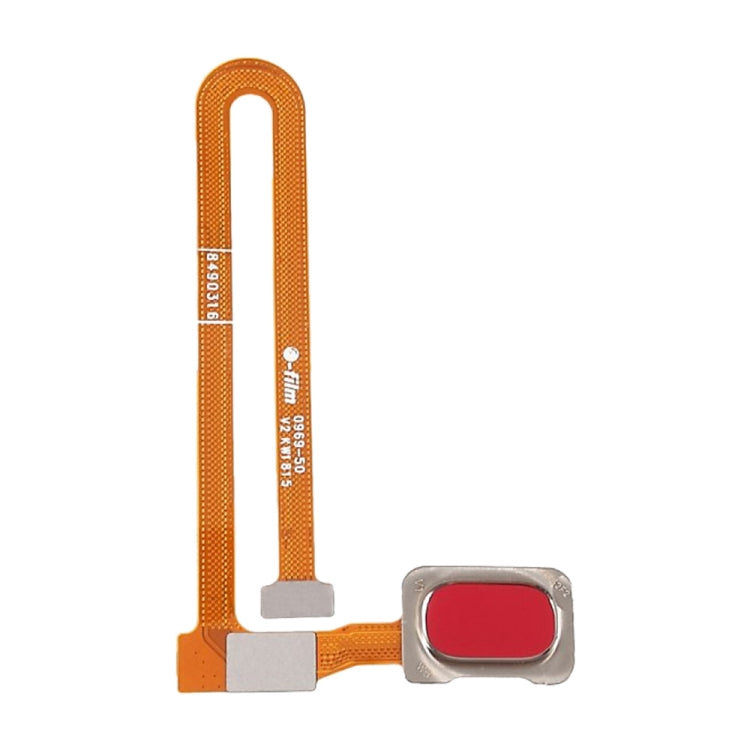 Cable Flex de Sensor de Huellas Dactilares Para OnePlus 6 (Rojo)