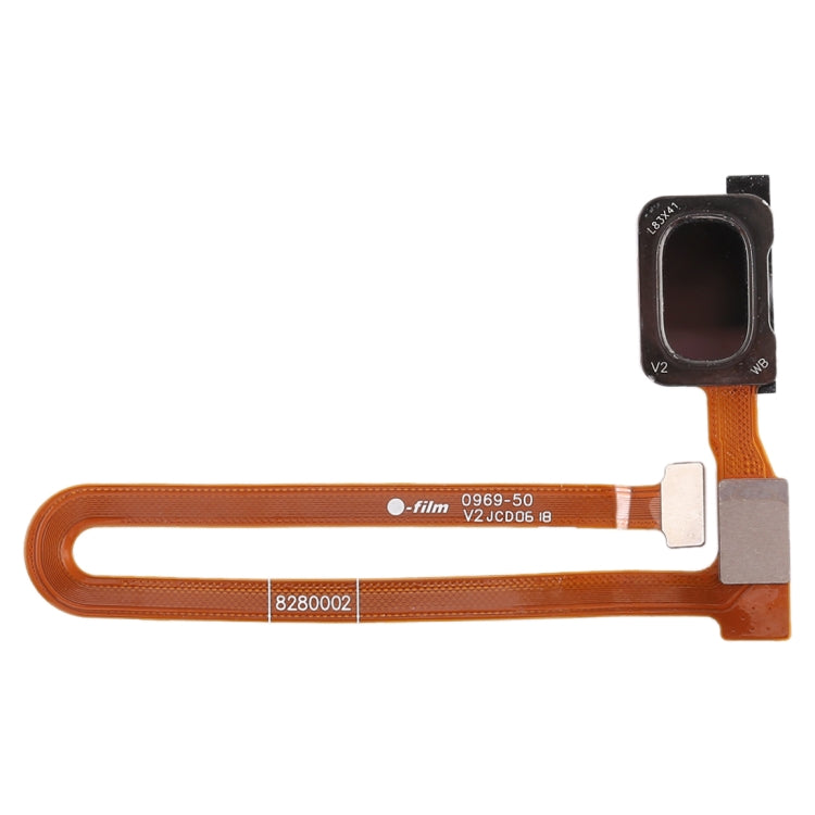 Câble flexible du capteur d'empreintes digitales pour OnePlus 6 (noir)