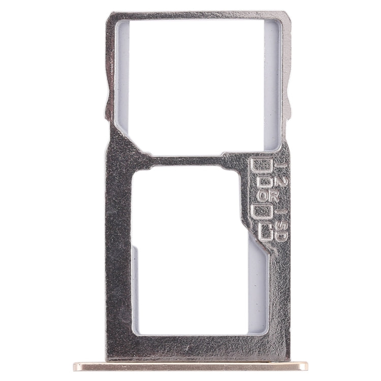 Tiroir Carte SIM + Tiroir Carte Micro SD pour Asus Zenfone 3 Max ZC553KL (Or)