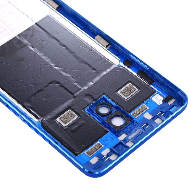 Tapa Trasera de Batería de aleación de Aluminio Para Meizu M6 Note (Azul)