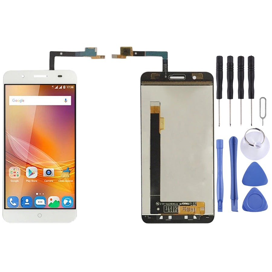 LCD Screen + Touch Digitizer ZTE Blade A610 Plus A2 Plus White