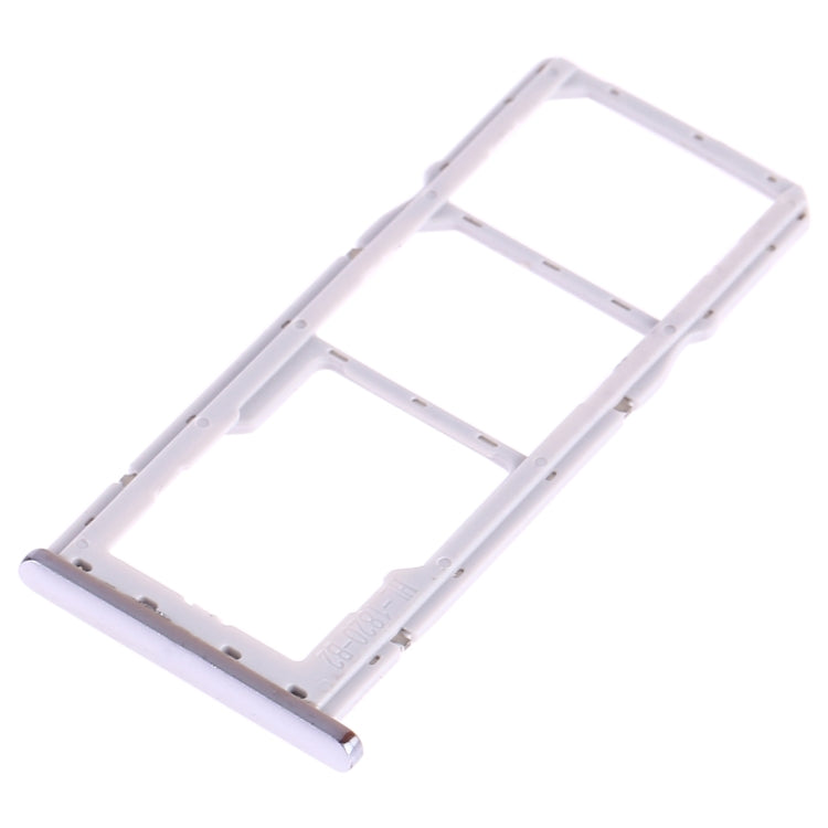 SIM Card Tray + SIM Card Tray + Micro SD Card Tray for Asus Zenfone Max Pro (M2) ZB631KL (Silver)