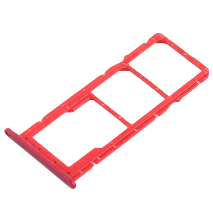 SIM Card Tray + Micro SD Card Tray for Huawei Honor 8X (Red)