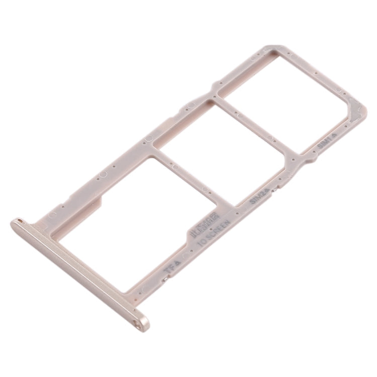 SIM Card Tray + Micro SD Card Tray for Huawei Y5 Prime (2018) / Honor Play 7 (Gold)