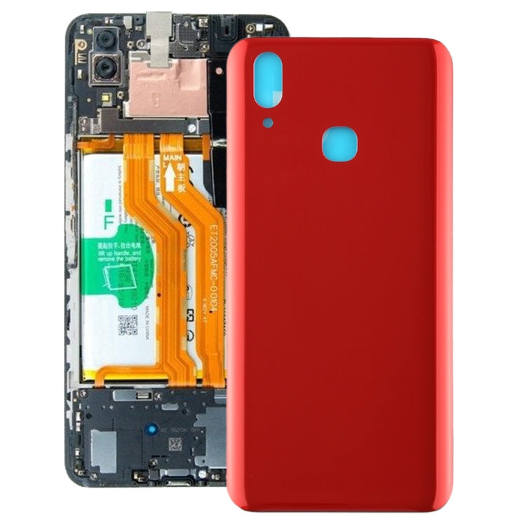 Tapa Trasera con agujero Para Vivo X21 (Rojo)