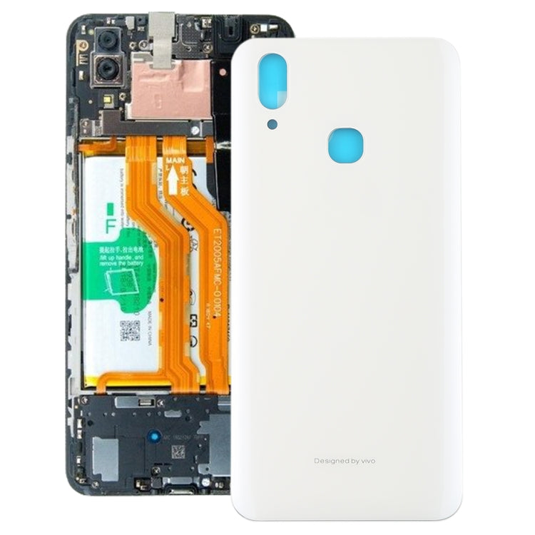 Coque arrière avec trou pour Vivo X21 (Blanc)