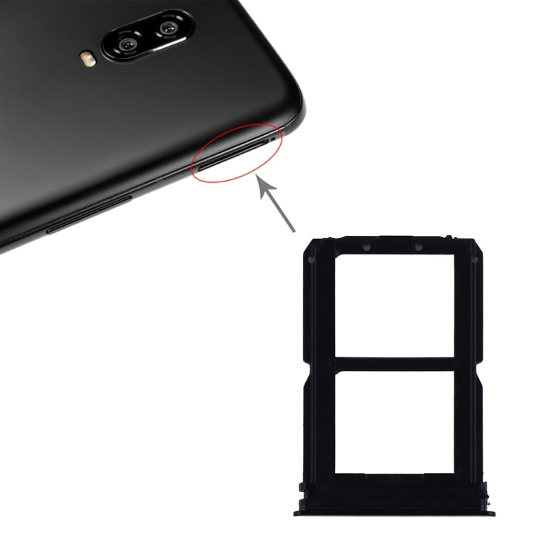 Tiroir carte SIM + Tiroir carte SIM pour OnePlus 6T (Noir)