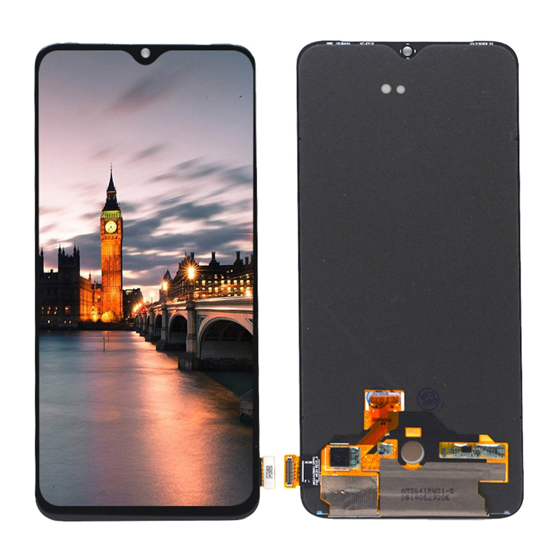 LCD Screen + Touch Digitizer (Amoled Version) OnePlus 7 Black