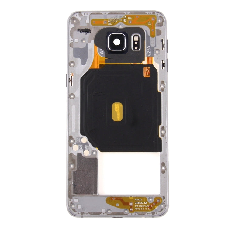 Marco Medio para Samsung Galaxy S6 Edge + / G928 (Plata)