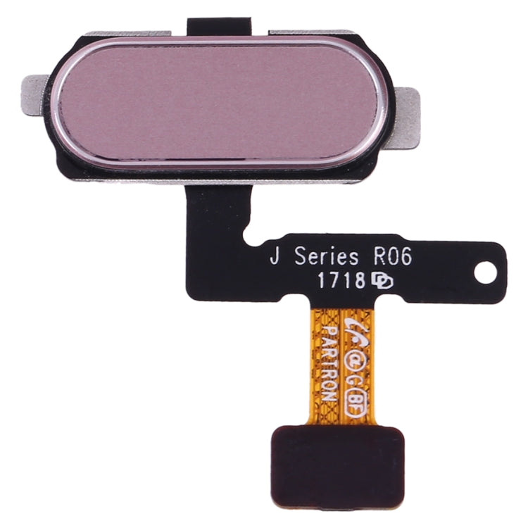 Cable Flex de Sensor de Huellas Dactilares para Samsung Galaxy J7 (2017) SM-J730F / DS SM-J730 / DS (Rosa)