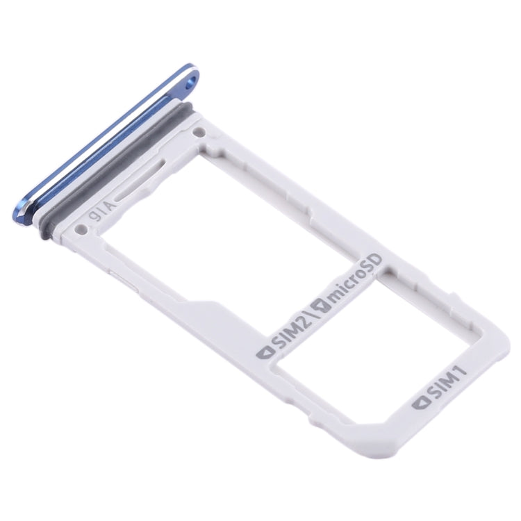 2 SIM-Kartenfach / Micro-SD-Kartenfach für Samsung Galaxy Note 8 (Blau)